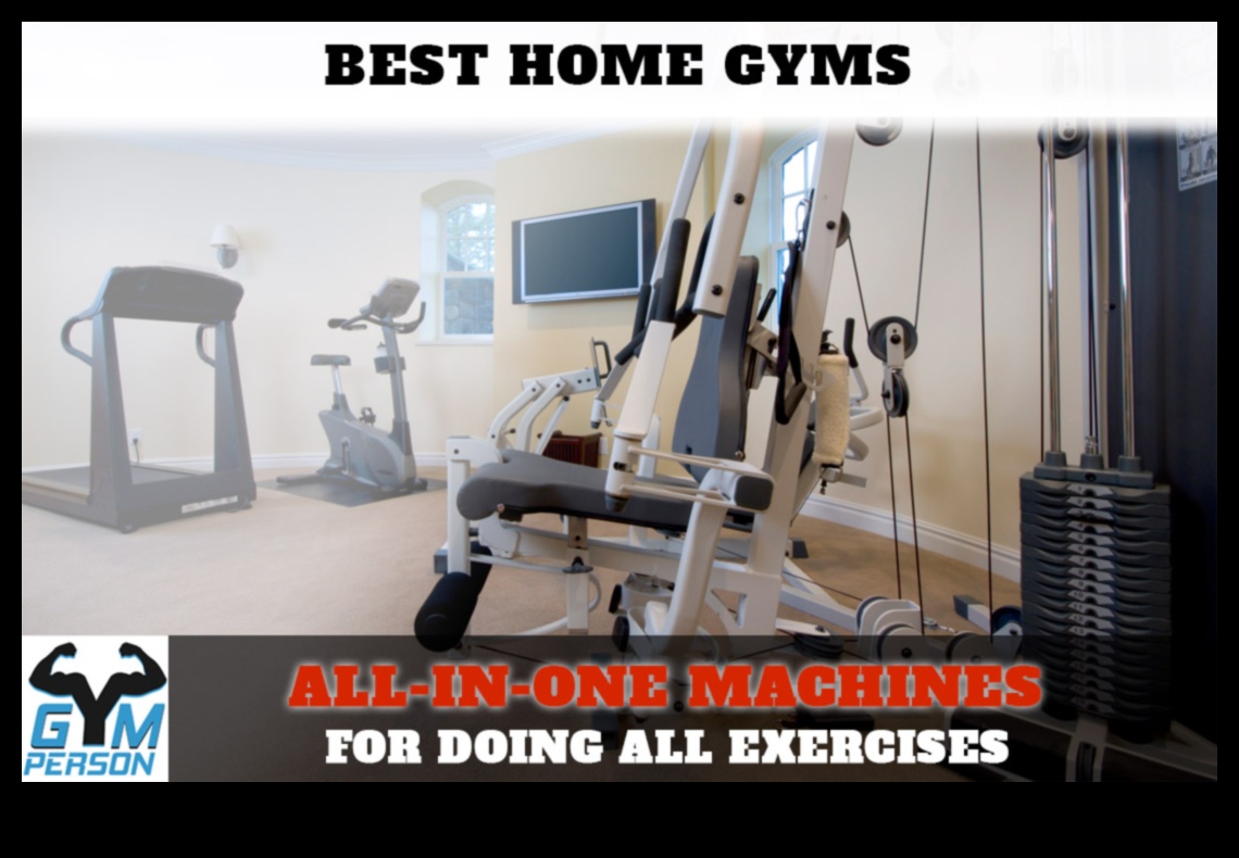 Home Gym Harmony: Crearea echilibrului cu o varietate de echipamente de exerciții